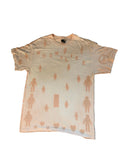 L short sleeve light pink/white