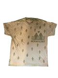XL short sleeve light green/white