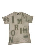 M short sleeve light green/pink