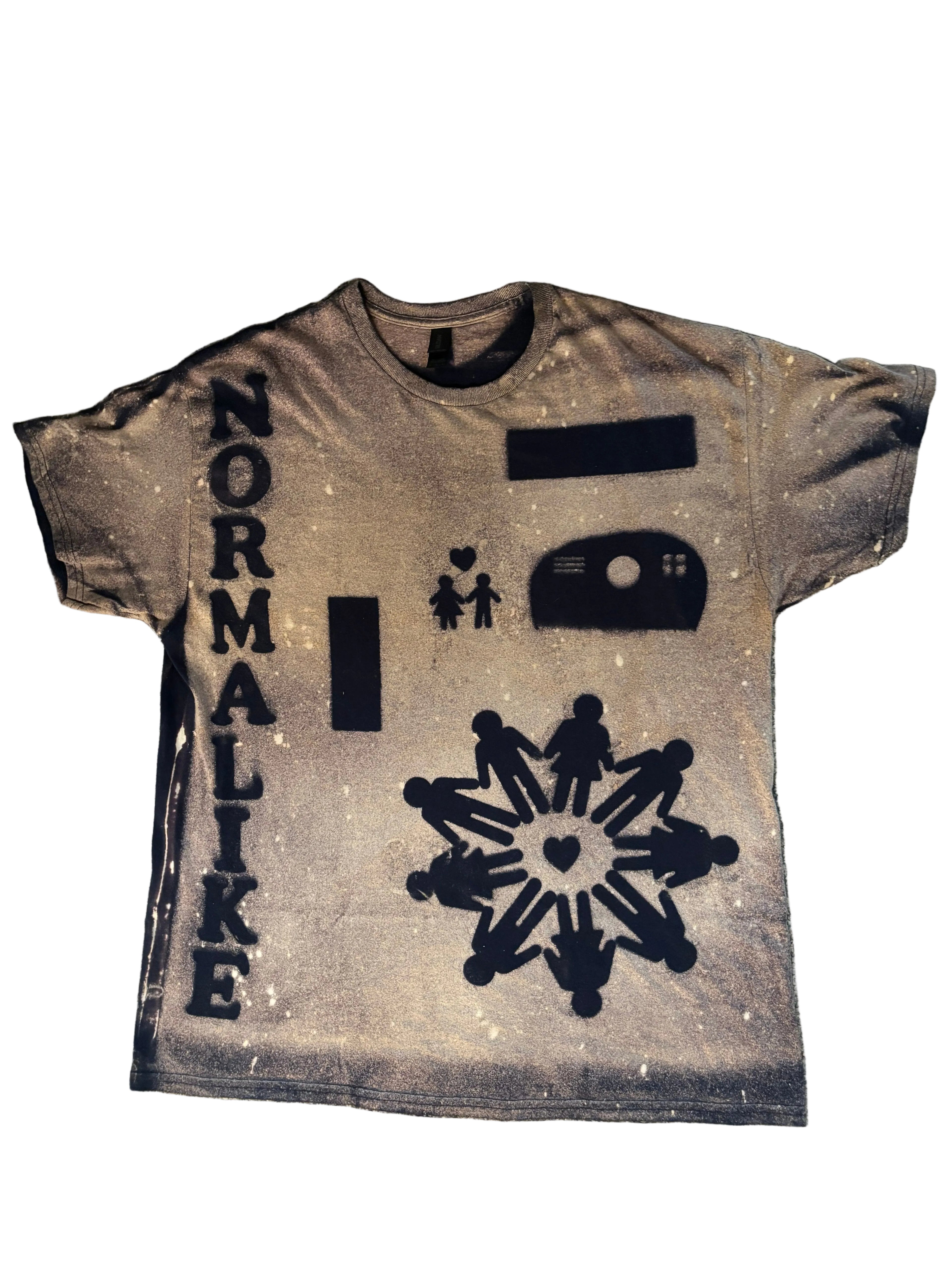XL short sleeve black/white