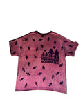 XL short sleeve purple/red