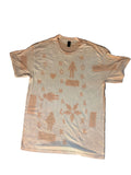 L short sleeve light pink/white