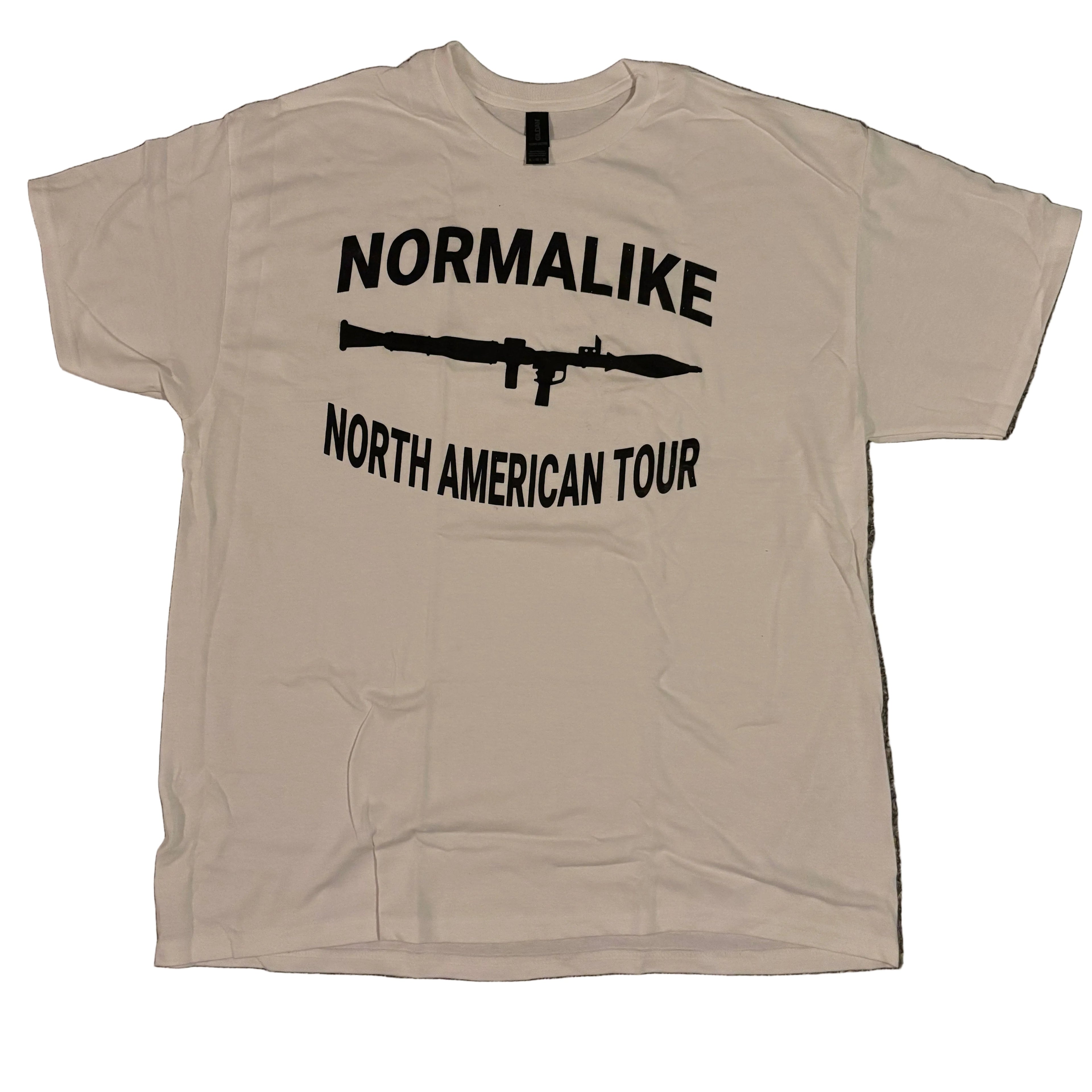 tour shirt white